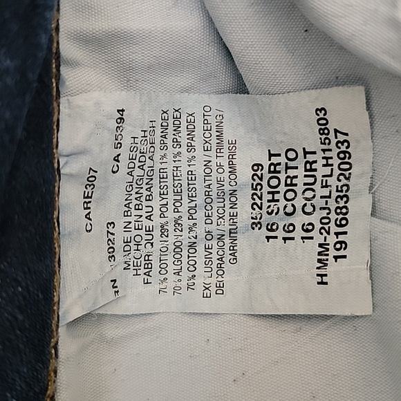 Lee | Regular Fit Mid Rise Bootcut Blue Denim Jeans Short Length - Picture 5 of 6